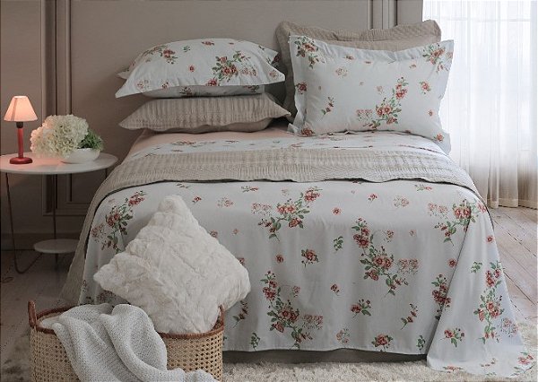 Jogo de Lençol Duplo Casal - Sonhare Ouro