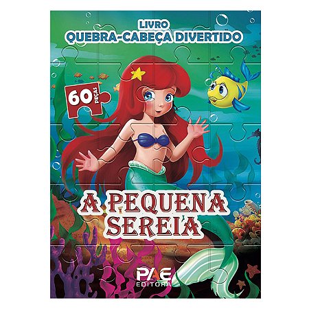 Livro quebra-cabeça divertido