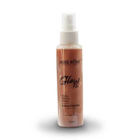 Glow Fix Miss Rôse Bruma Fixadora Rosto e Corpo
