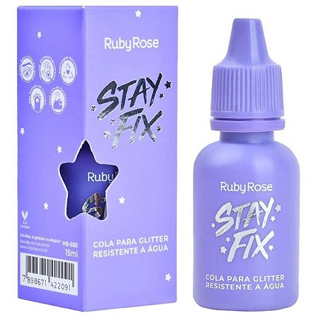 Cola para Glitter Ruby Rose Stay Fix