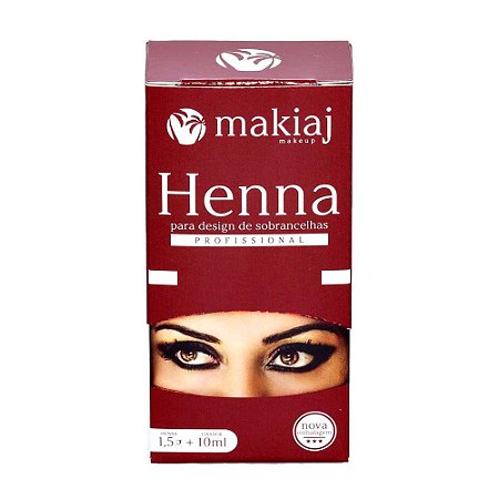 Henna para Design de Sobrancelhas Makiaj