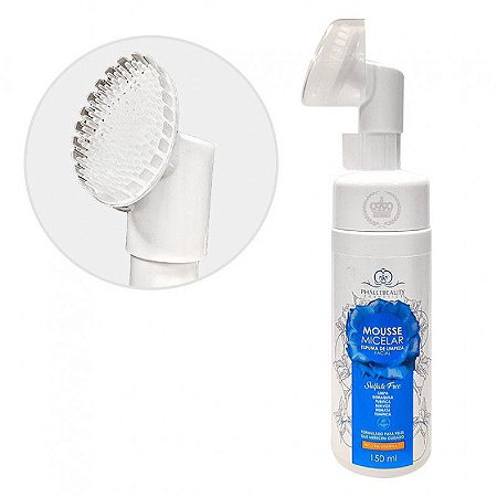 Mousse Micelar Phállebeauty Espuma de Limpeza Facial