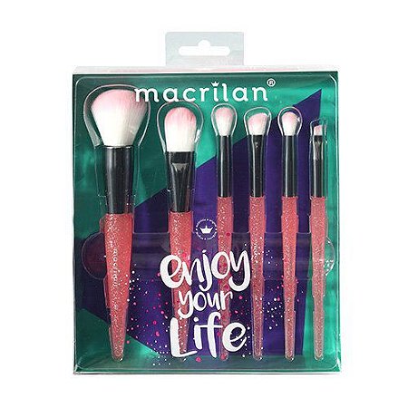 Kit de Pincéis Enjoy Your Life Macrilan