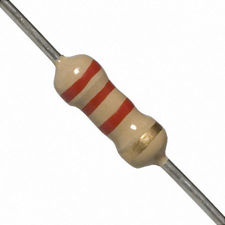 Resistor Carvão 2K2 CR25 1/4W 5%