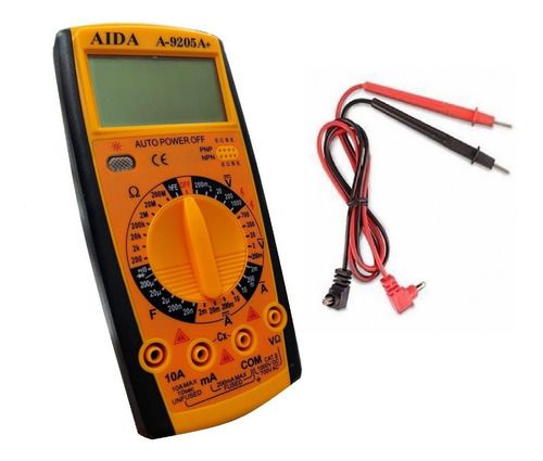 Multimetro Digital Aida A-9205a+ Aviso Sonoro