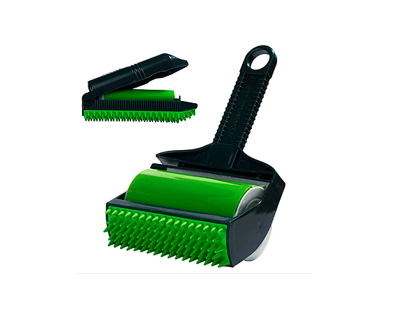 Rolo Tira Pelo Adesivo Stick It Roller Lavável + Mini Rolo