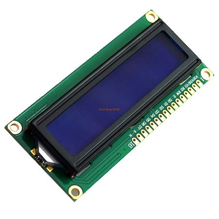 Display Lcd 16x2 1602 Com Back Azul Pic Atmel Arduino