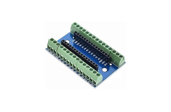 Placa Borne Terminal Adaptador Compatível Arduino Nano V3