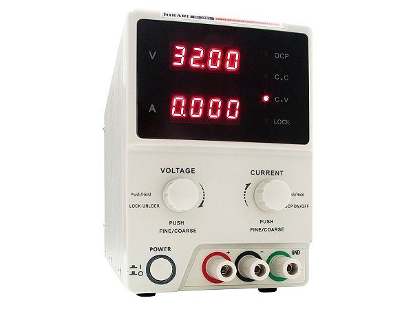 Fonte Alimentacao Digital Regulavel Dc 32v 5a Hikari Hf 3205