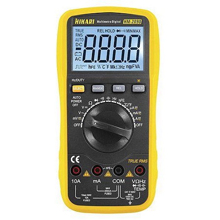 Multímetro Digital Profissional True Rms Hm-2090 Hikari