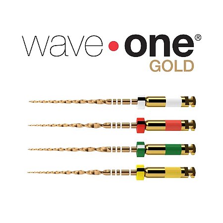 Lima Wave One Gold Sortidas com 04 unidades 25mm - Dentsply