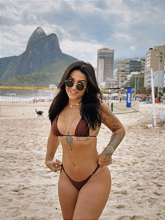 Biquíni Marcelle - Marrom