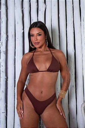 Biquíni Tamires - Marrom