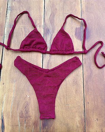 Biquíni Tamires - Vinho