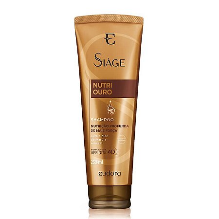 Shampoo Siàge Nutri Ouro 250ml (Nova Versão)