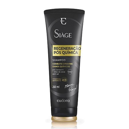 Shampoo Siàge Expert Regeneração Pós Química 250ml (Nova Versão)