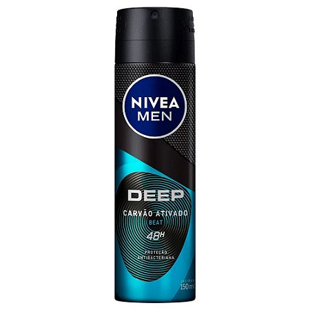 Desodorante Aerossol Antitranspirante Nivea Men Deep 150ml