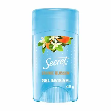 Desodorante Antitranspirante Secret Gel Orange Blossom com 45g