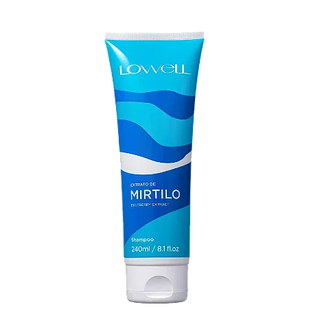 Shampoo Lowell Extrato de Mirtilo 240ml