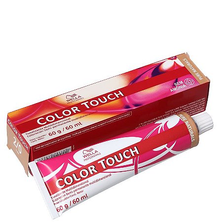 Tonalizante Color Touch Wella 2/0 Preto