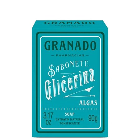 Sabonete em Barra Granado Glicerina Algas 90g