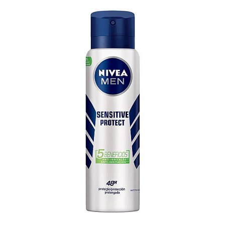 Desodorante Aerosol Nivea Masculino Sensitive Protect 150ml