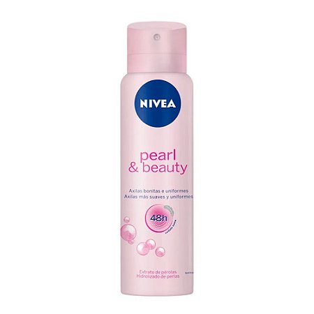 Desodorante Aerosol Nívea Feminino Pearl & Beauty 150ml