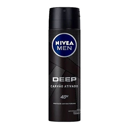 Desodorante Aerosol Nívea Masculino Men Deep Original 150ml