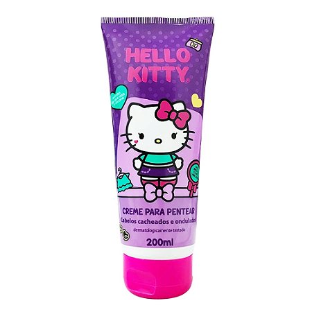 Creme Para Pentear Hello Kitty Cacheados 200ml