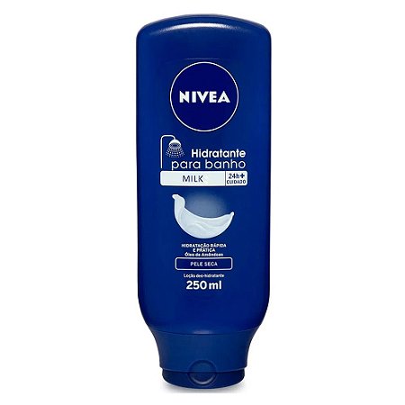 Hidratante Desodorante Nivea Milk Para Banho 250ml