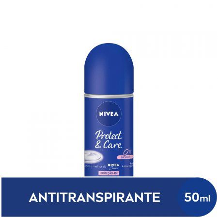 Desodorante Antitranspirante Nivea Feminino Protect & Care Roll On 50ml