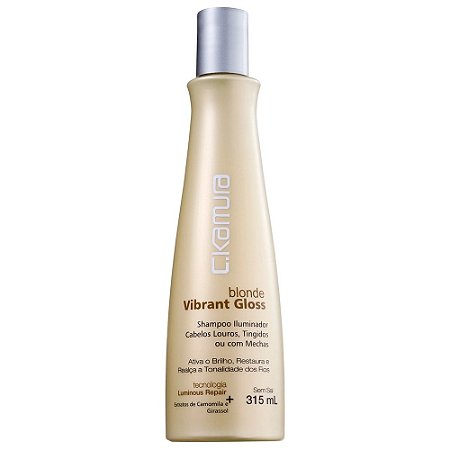 Shampoo Iluminador C.Kamura Blonde Vibrant Gloss 315ml