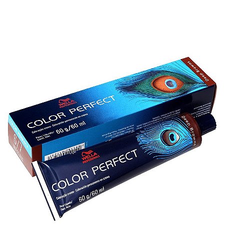 Tintura Color Perfect Wella 6/7 Louro Escuro Marrom