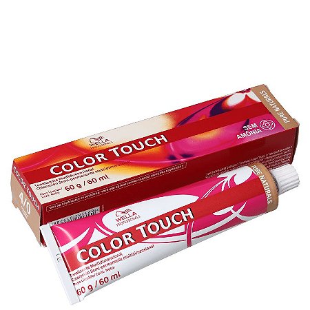 Tonalizante Color Touch Wella 4/0 Castanho Medio
