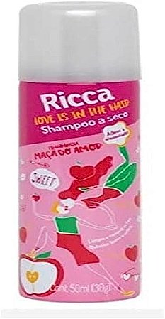 Shampoo Seco Ricca Maça do Amor 50ml