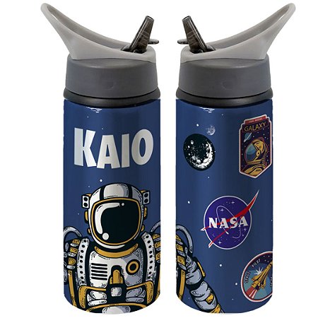 Garrafa Astronauta Nasa Squeeze Infantil