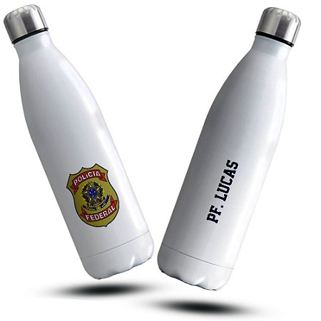Garrafa Térmica PF Polícia Federal