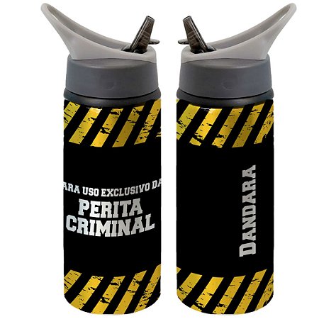 Garrafa Squeeze Perito(a) Criminal