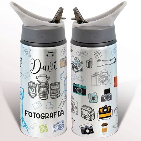 Garrafa Squeeze Fotografia Profissão Fotógrafa Fotógrafo