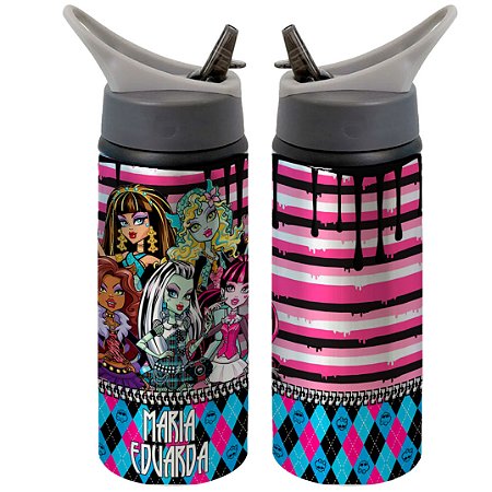 Garrafa Squeeze Monster High Desenho