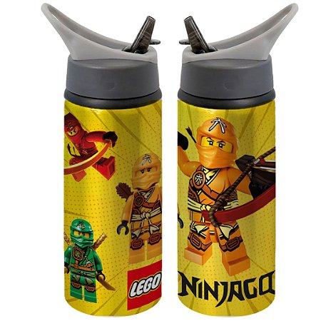 Garrafa Squeeze Lego Ninjago