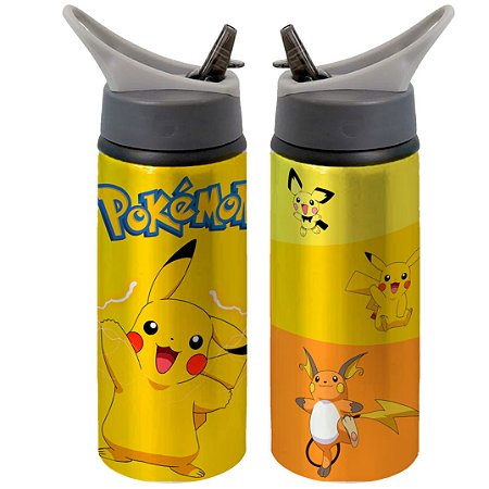 Garrafa Squeeze Pokemon Pikachu