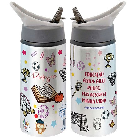 Garrafa Squeeze Educação Física Infantil Professor(a)