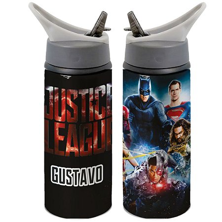 Garrafa Squeeze Liga da Justiça Filme