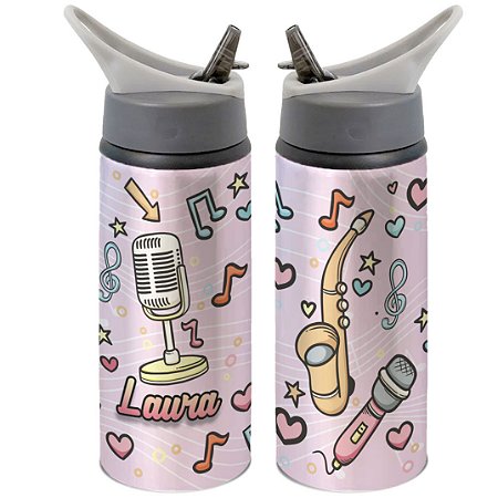 Garrafa Squeeze Musica Instrumentos Musicais Notas