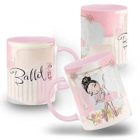 Caneca Bailarina Ballet Presente Querida Professora