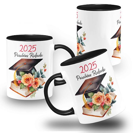 Caneca Formatura capelo Beca