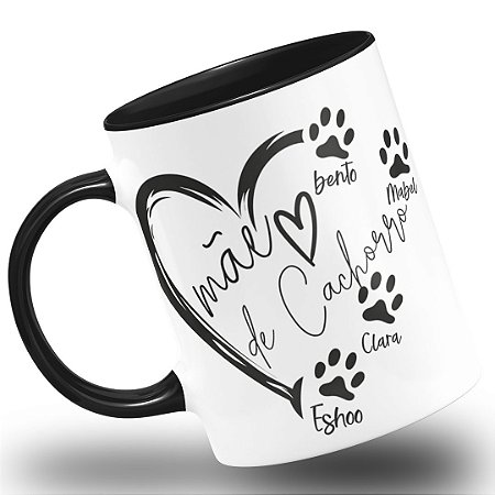 Caneca Mãe de Cachorros Pet