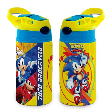 Garrafa Sonic Taylor Térmica Infantil Bico de Silicone