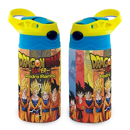 Garrafa Dragon Ball Z Esfera do Dragão Infantil Térmica